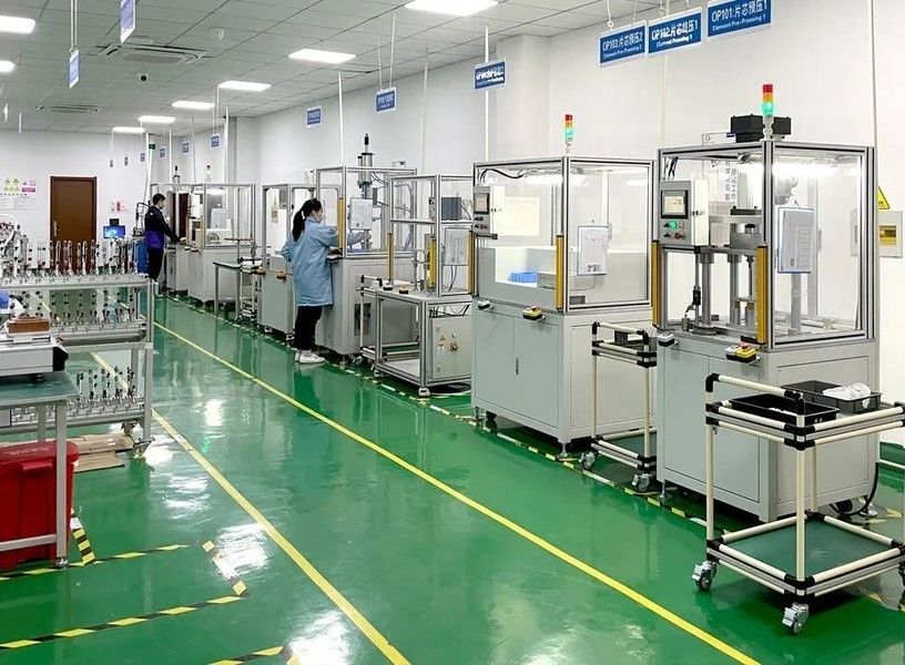 Shanghai Oetex Auto Parts Co.,Ltd প্রস্তুতকারকের উত্পাদন লাইন
